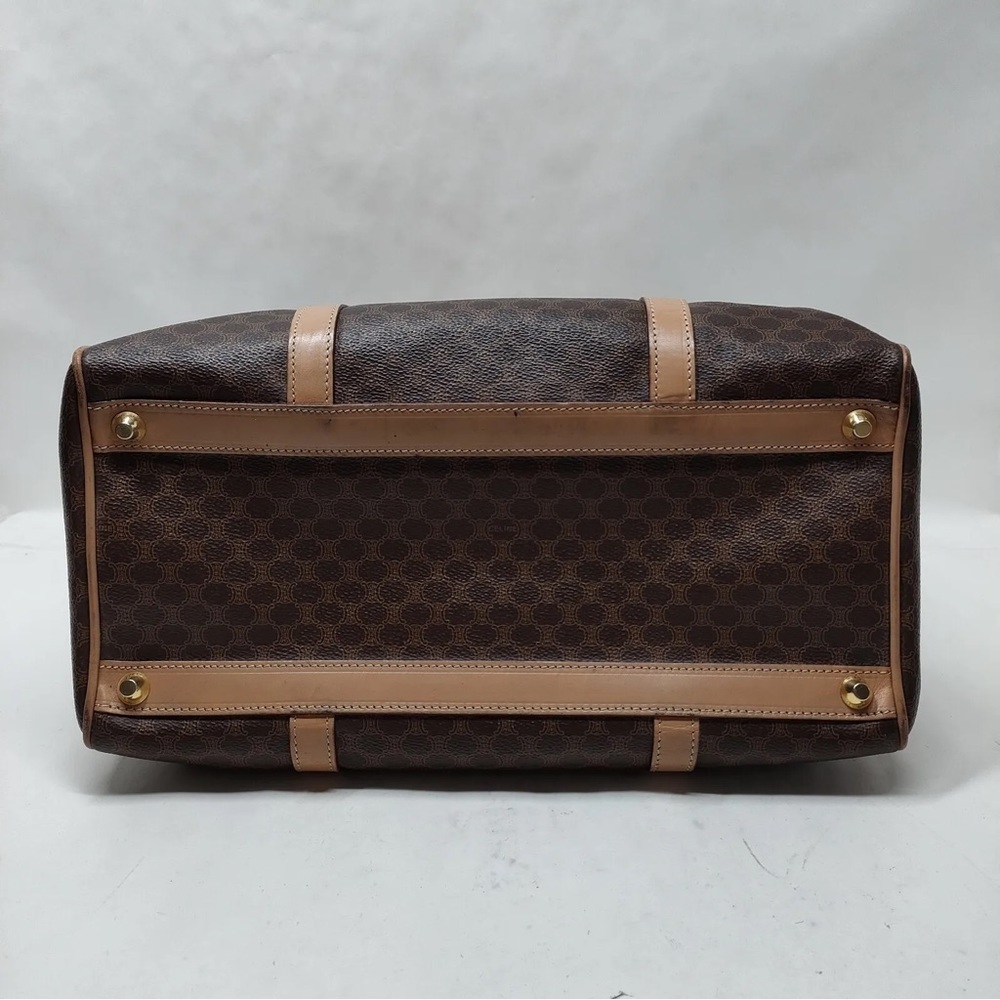 CELINE Hand Bag  Brown PVC - Picture 3 of 8